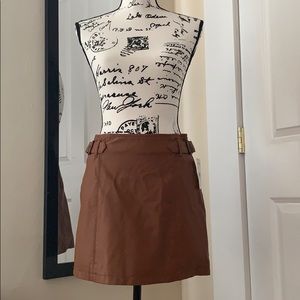 NWT Free People vegan leather skirt